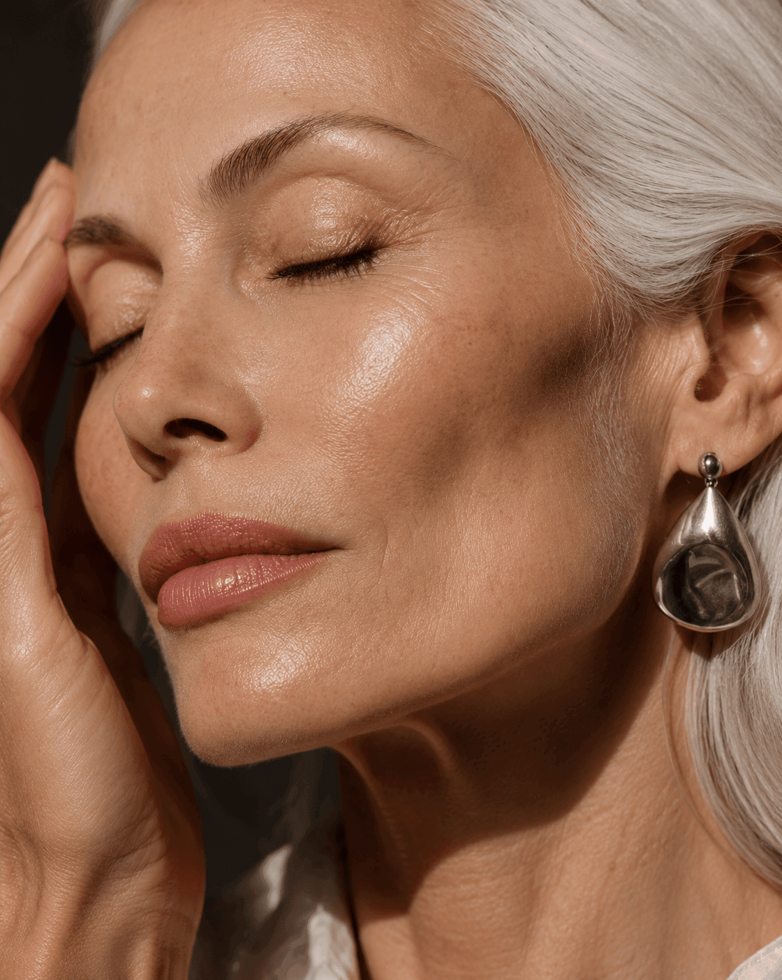 Peptide skincare texture